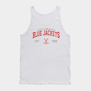 Blue Jackets Hockey Tank Top